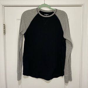 Goodfellow men’s long sleeve baseball shirt